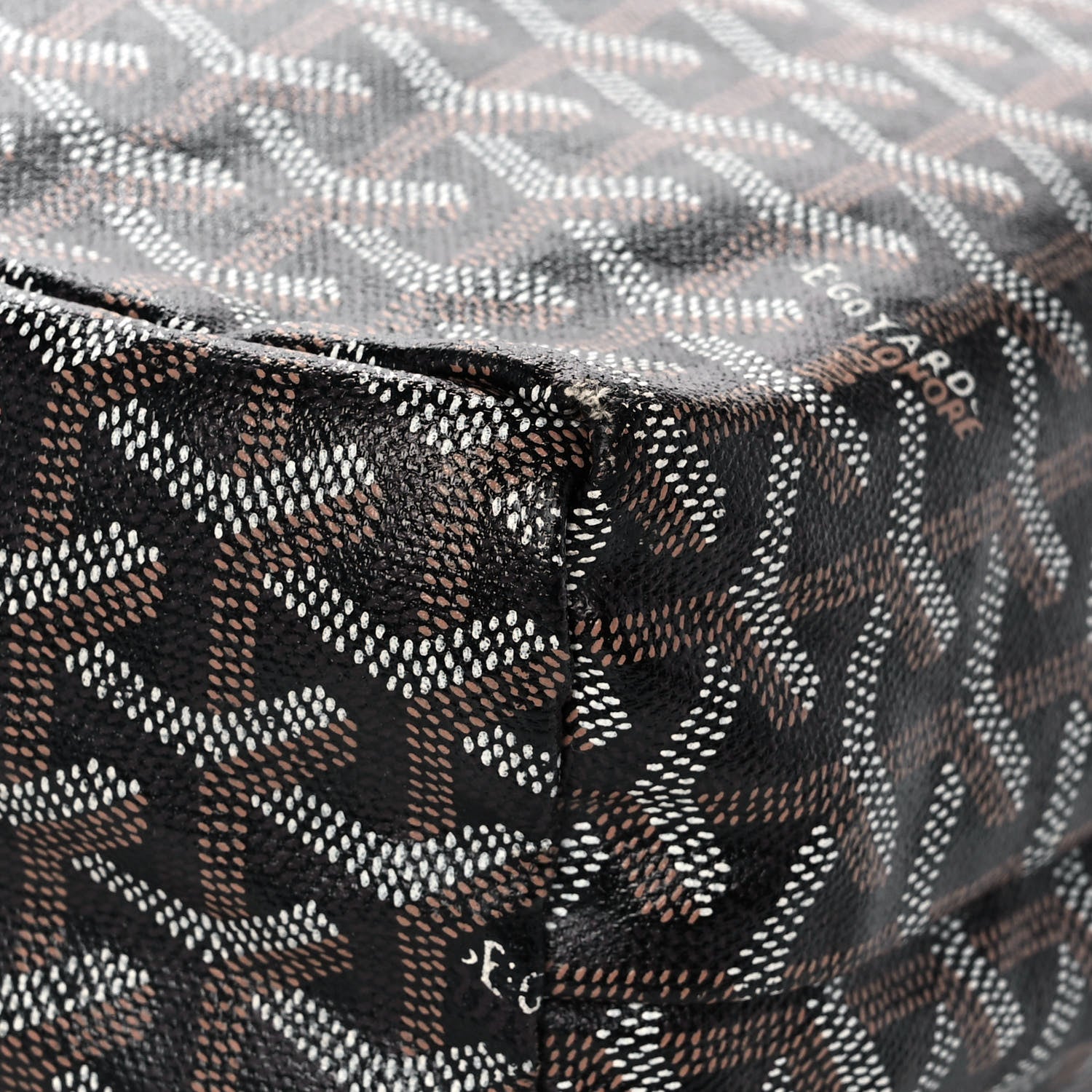 Goyard Goyardine Fidji Zip Hobo Black 6 of 17