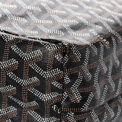 Goyard Goyardine Fidji Zip Hobo Black 6 of 17