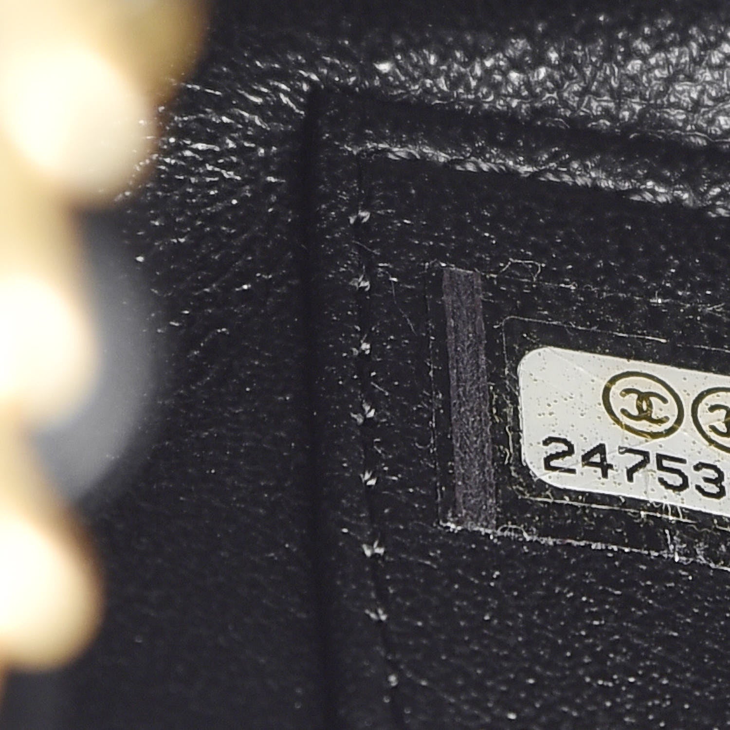 Chanel Caviar Quilted Medium CC Filigree Flap Black 9 of 12