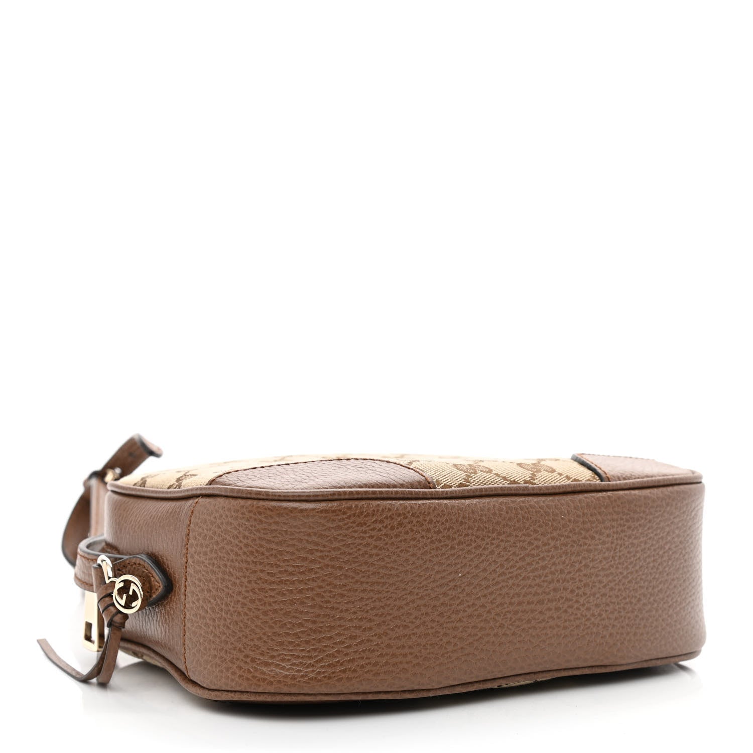 Gucci Monogram Mini Bree Messenger Bag Beige Tabacco 4 of 10