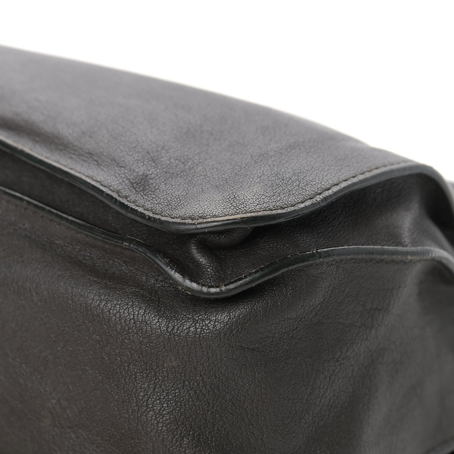 Lambskin Medium PS1 Satchel Smoke