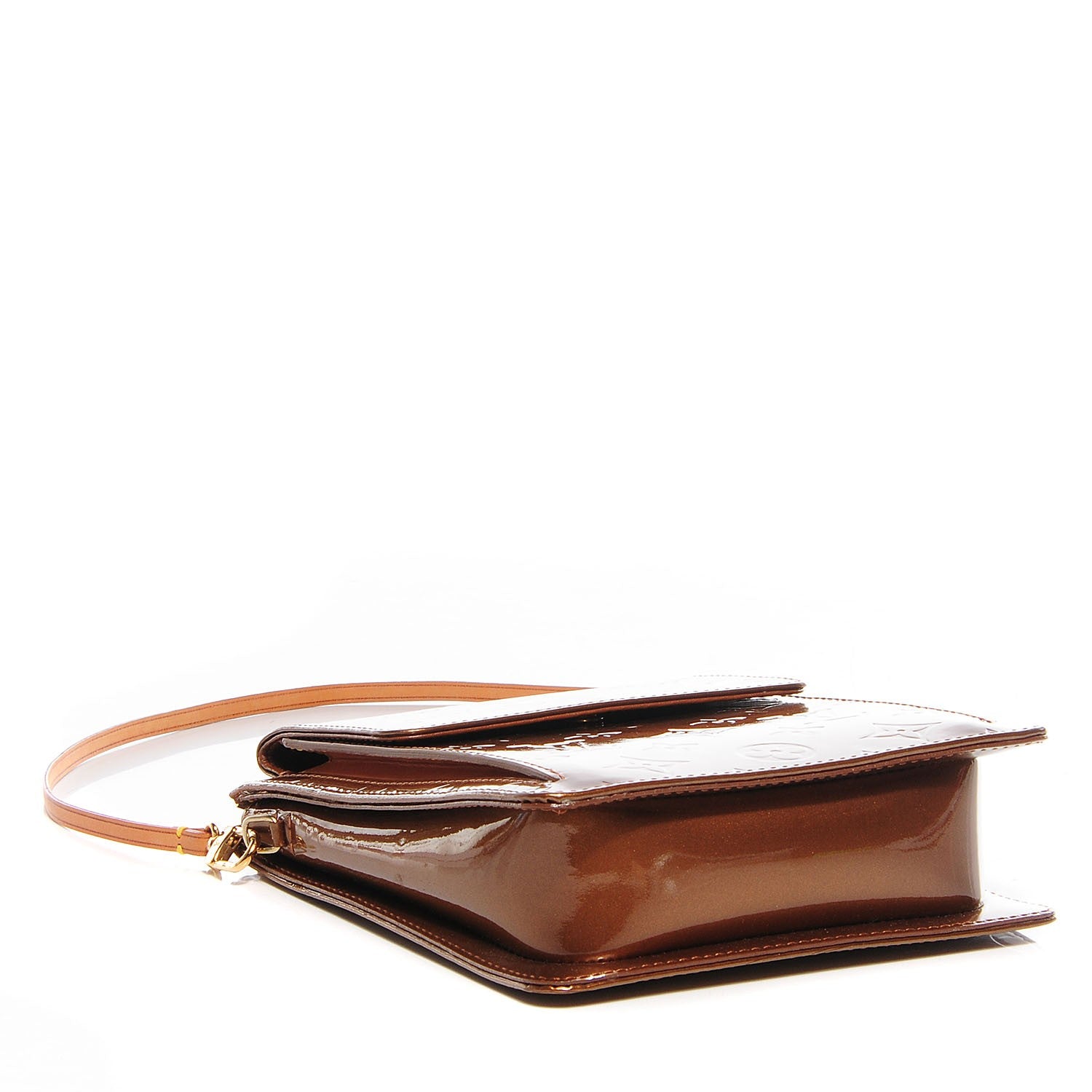 Louis Vuitton Vernis Mott Bronze 4 of 8