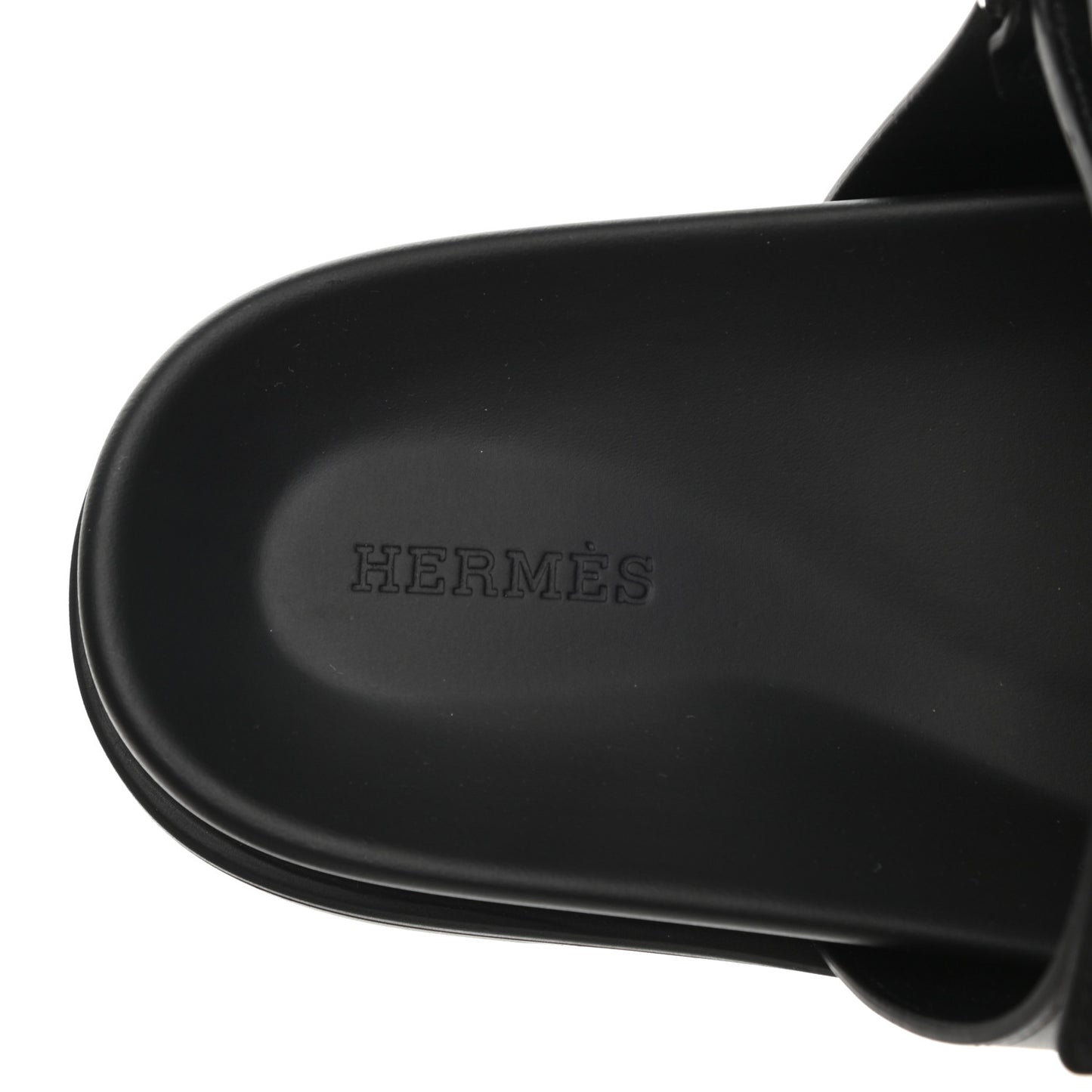 Calfskin Mens Chypre Sandals 43 Black