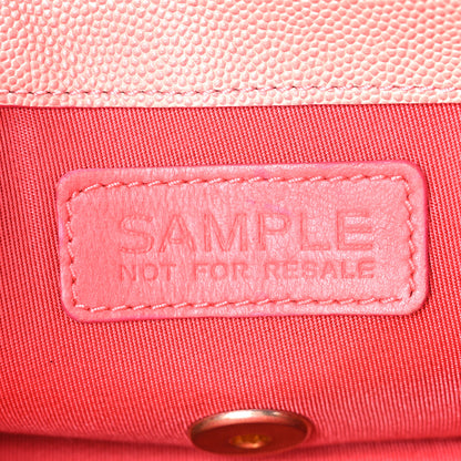 Chanel Caviar Quilted Small Sunset On The Sea Flap Coral 8 of 11