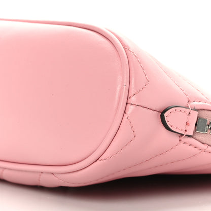 Gucci Calfskin Matelasse Large GG Marmont Pouch Cosmetic Case Wild Rose 9 of 9