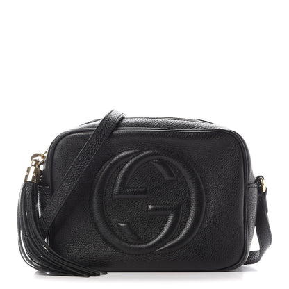 Gucci Pebbled Calfskin Small Soho Disco Bag Black 1 of 10