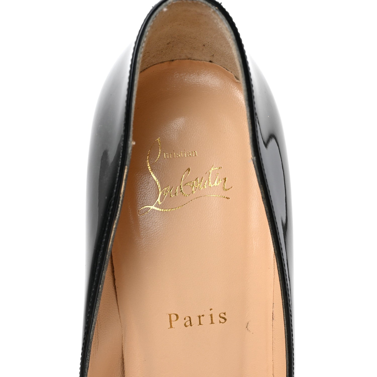 Christian Louboutin Patent Pigalle Follies 100 Pumps 40 Black 7 of 8