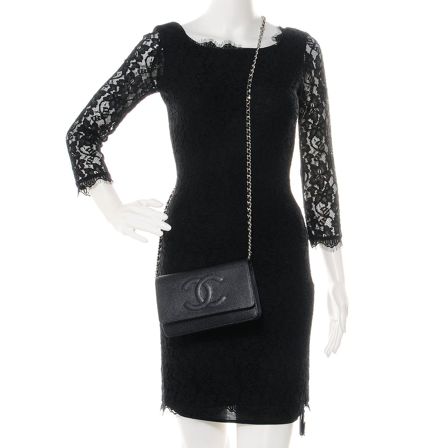 Caviar Wallet on Chain WOC Black