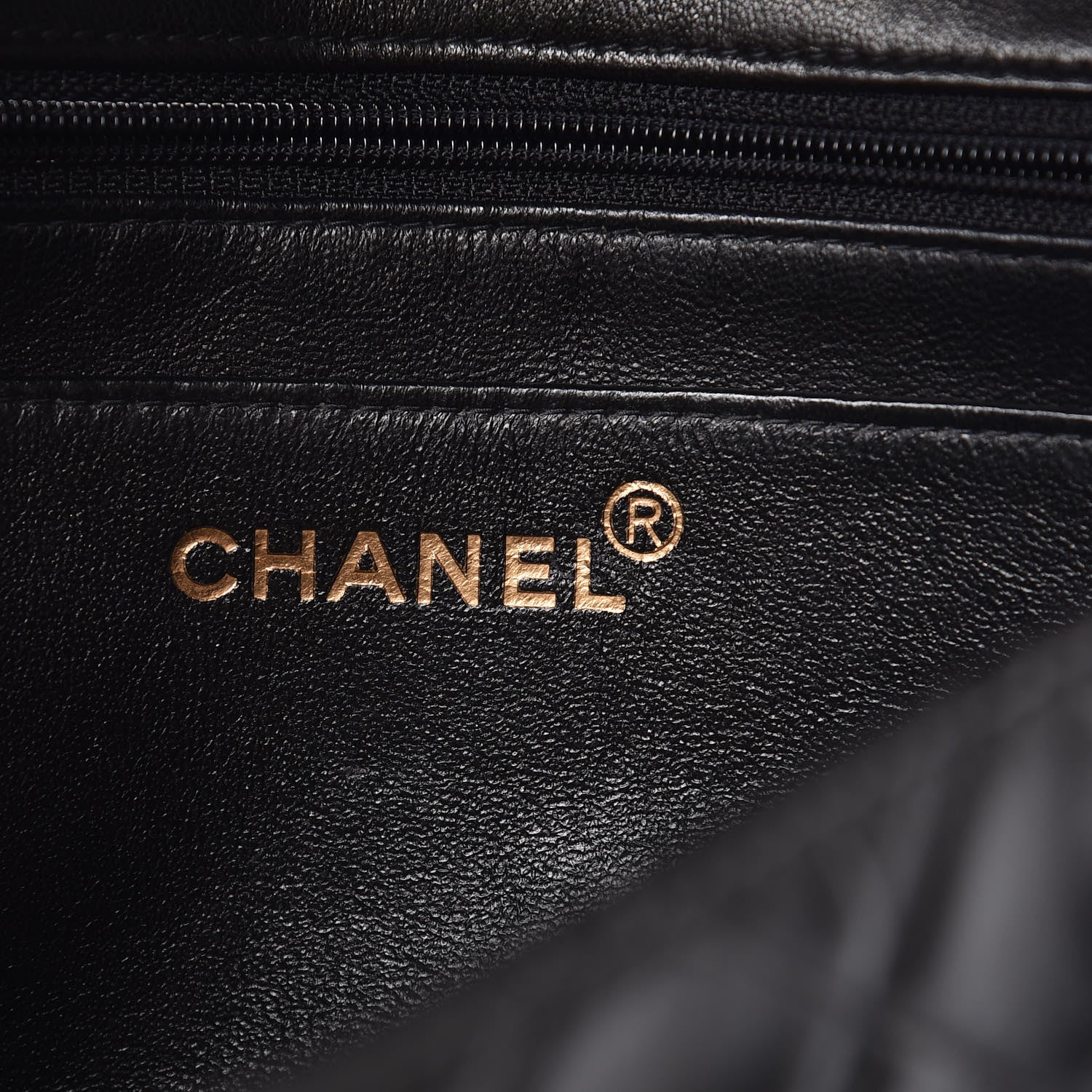 Chanel Lambskin Quilted Medium Single Flap Black 6 of 11