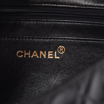 Chanel Lambskin Quilted Medium Single Flap Black 6 of 11