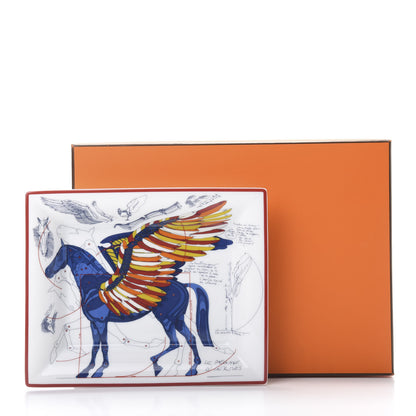 Hermes Porcelain Pegase Change Tray Anis Outremer 7 of 7