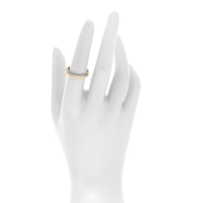 Boucheron 18K Yellow White Gold Diamond Quatre Radiant Wedding Band Ring 54 7 2 of 4