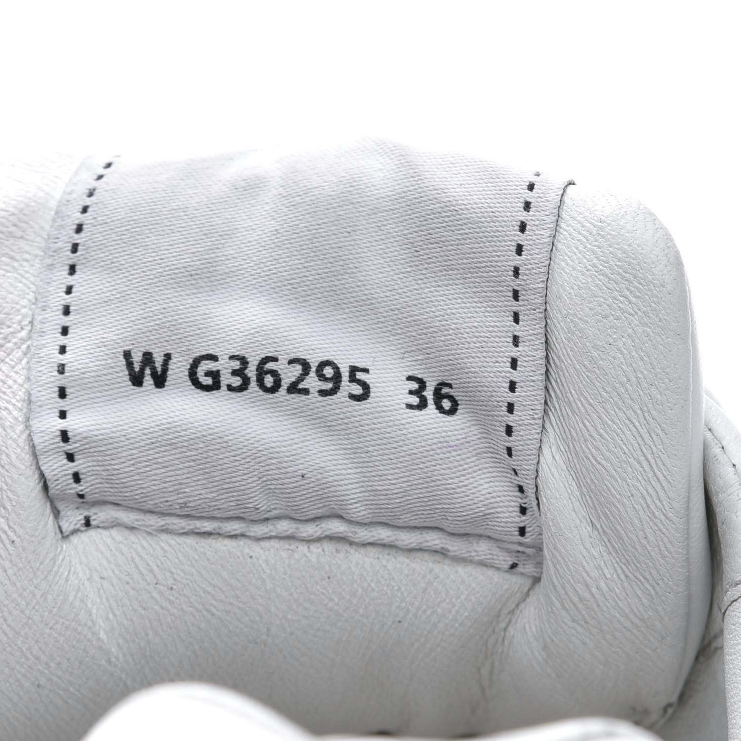 Chanel Calfskin Womens Logo Sneakers 36 White 8 of 8