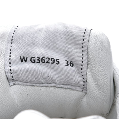 Chanel Calfskin Womens Logo Sneakers 36 White 8 of 8