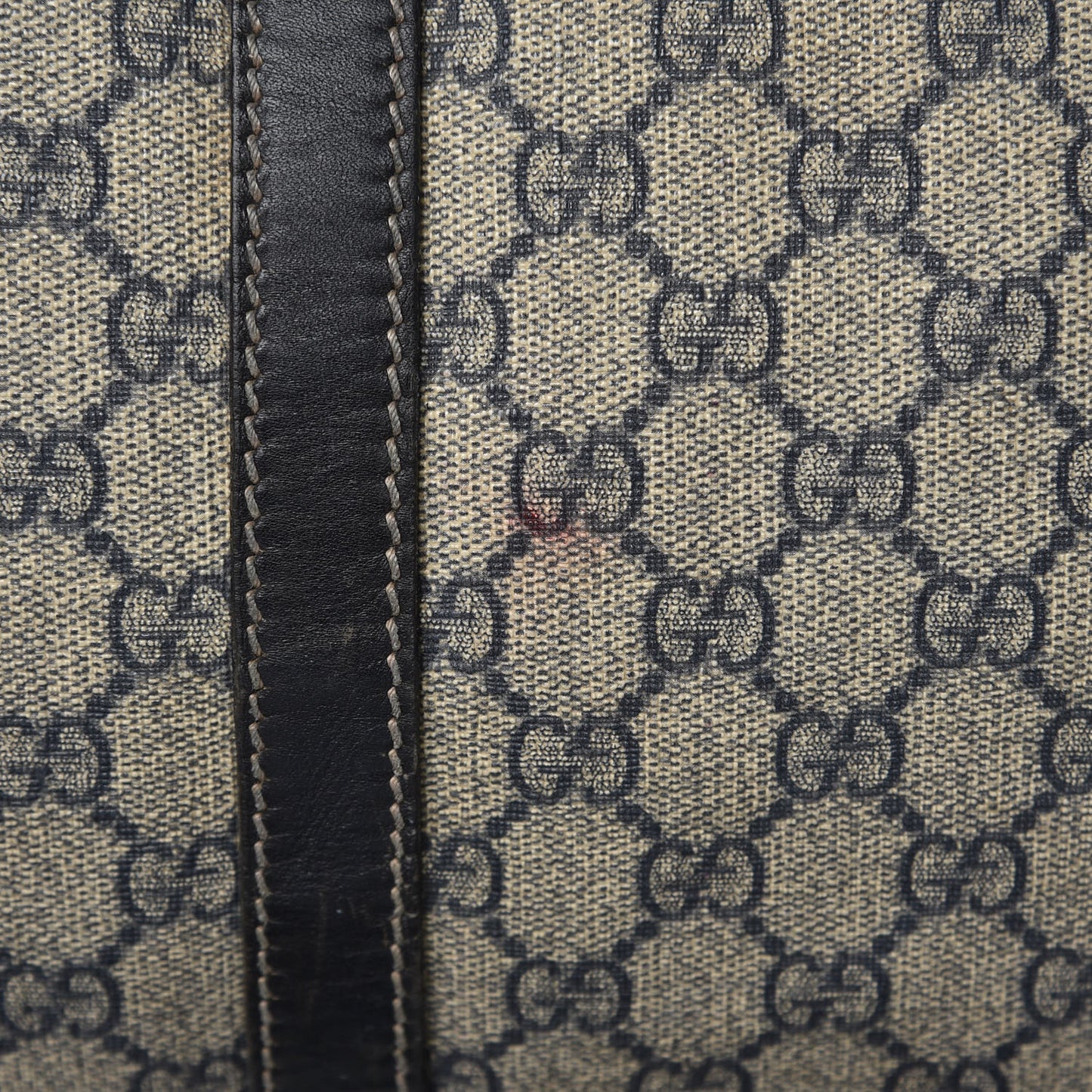 GG Plus Monogram Large Carry On Duffle Bag Navy