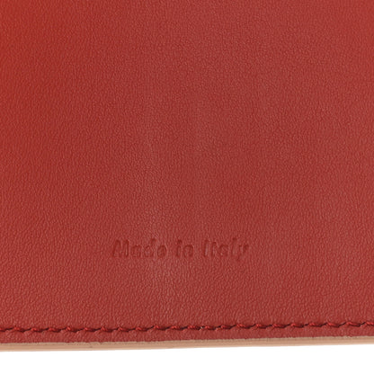 Celine Grained Calfskin Medium Multifunction Strap Wallet Powder Red 7 of 7