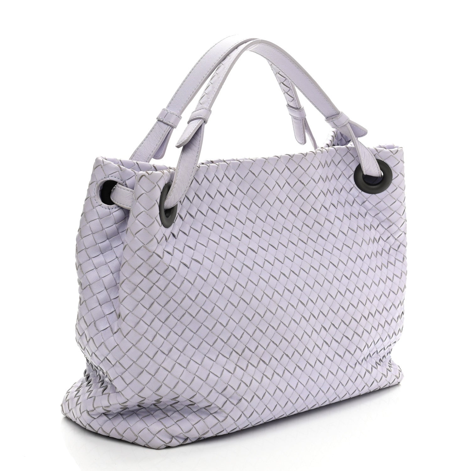 Bottega Veneta Nappa Intrecciato Medium Garda Bag Zinc 4 of 12