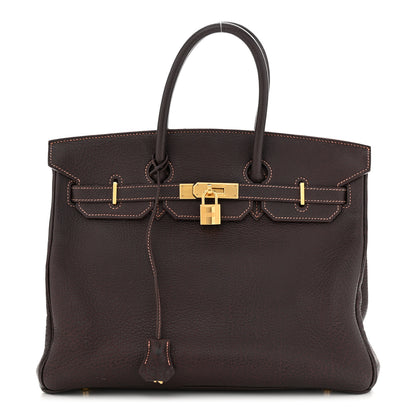 Hermes Fjord Birkin 35 Chocolate 1 of 11