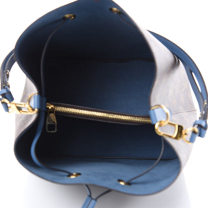 Louis Vuitton Monogram Neonoe MM Blue Jean 5 of 8
