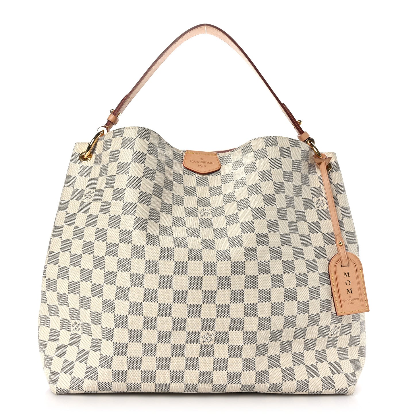 Damier Azur Graceful MM Rose Ballerine