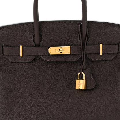 Hermes Togo Birkin 30 Chocolate 8 of 10