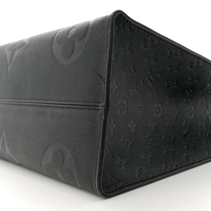 Louis Vuitton Empreinte Monogram Giant Onthego GM Black 9 of 11