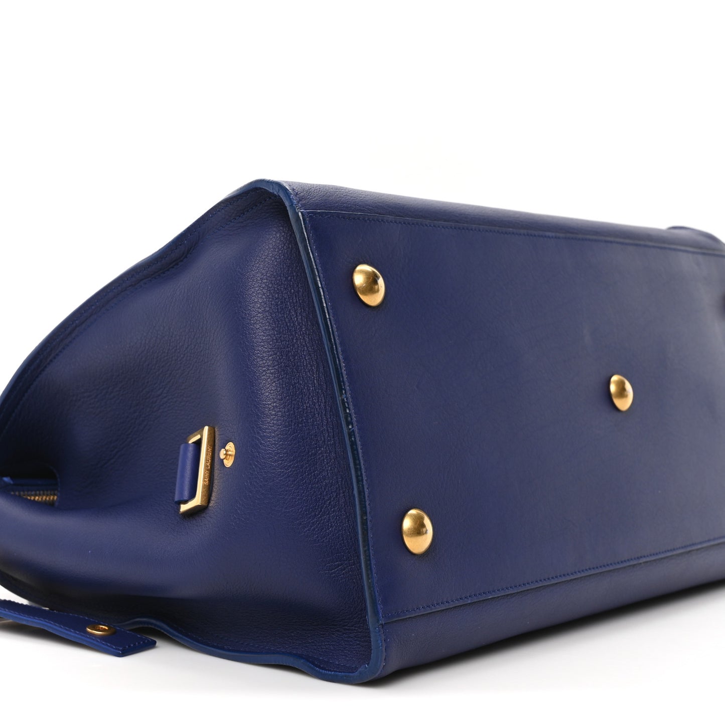 Calfskin Medium Classic Y Cabas Navy