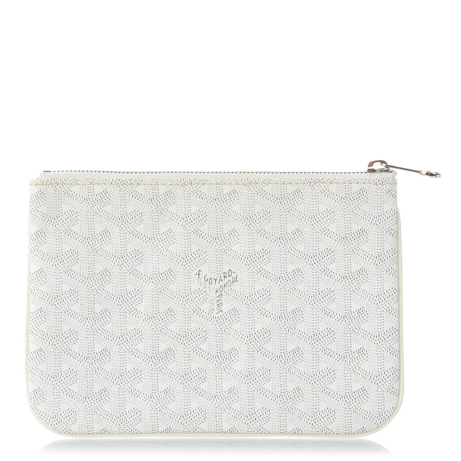 Goyard Goyardine Senat Pochette PM White 1 of 7