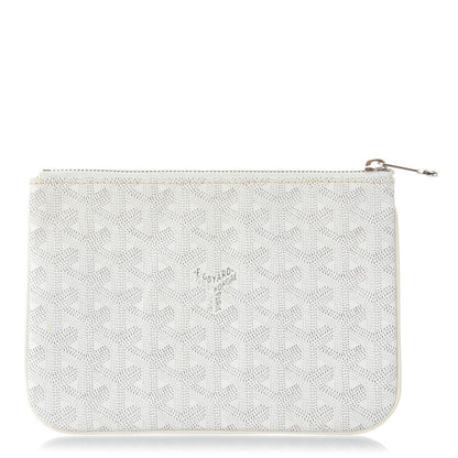 Goyard Goyardine Senat Pochette PM White 1 of 7