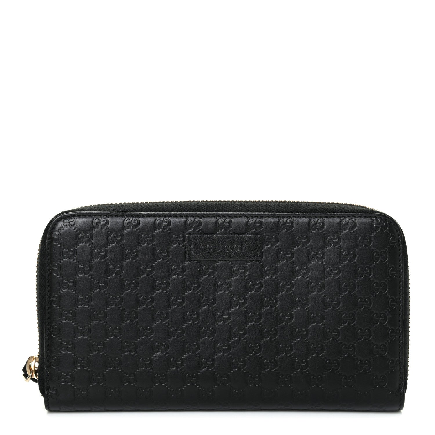 Gucci Microguccissima Zip Around Wallet Black 1 of 4