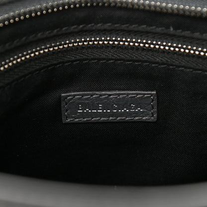 Balenciaga Agneau Classic Silver Hardware S City Logo Strap Gris Fossile White 6 of 10