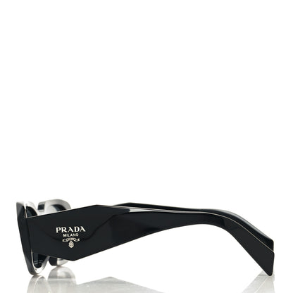Prada Acetate Symbole Sunglasses SPR 17W Black 3 of 8