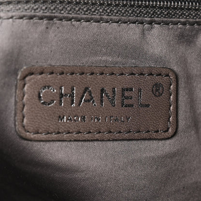 Chanel Crinkled Coated Canvas Le Marais Hobo Black 5 of 9