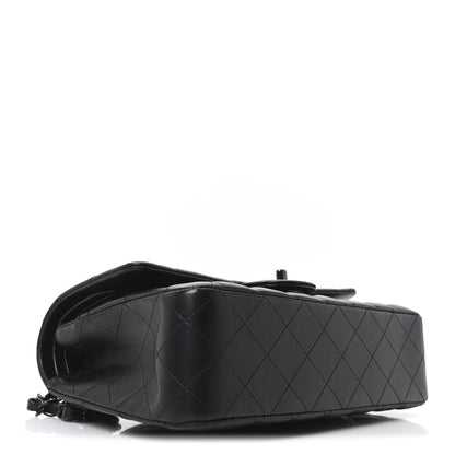Chanel Lambskin Quilted Medium Double Flap So Black 4 of 10