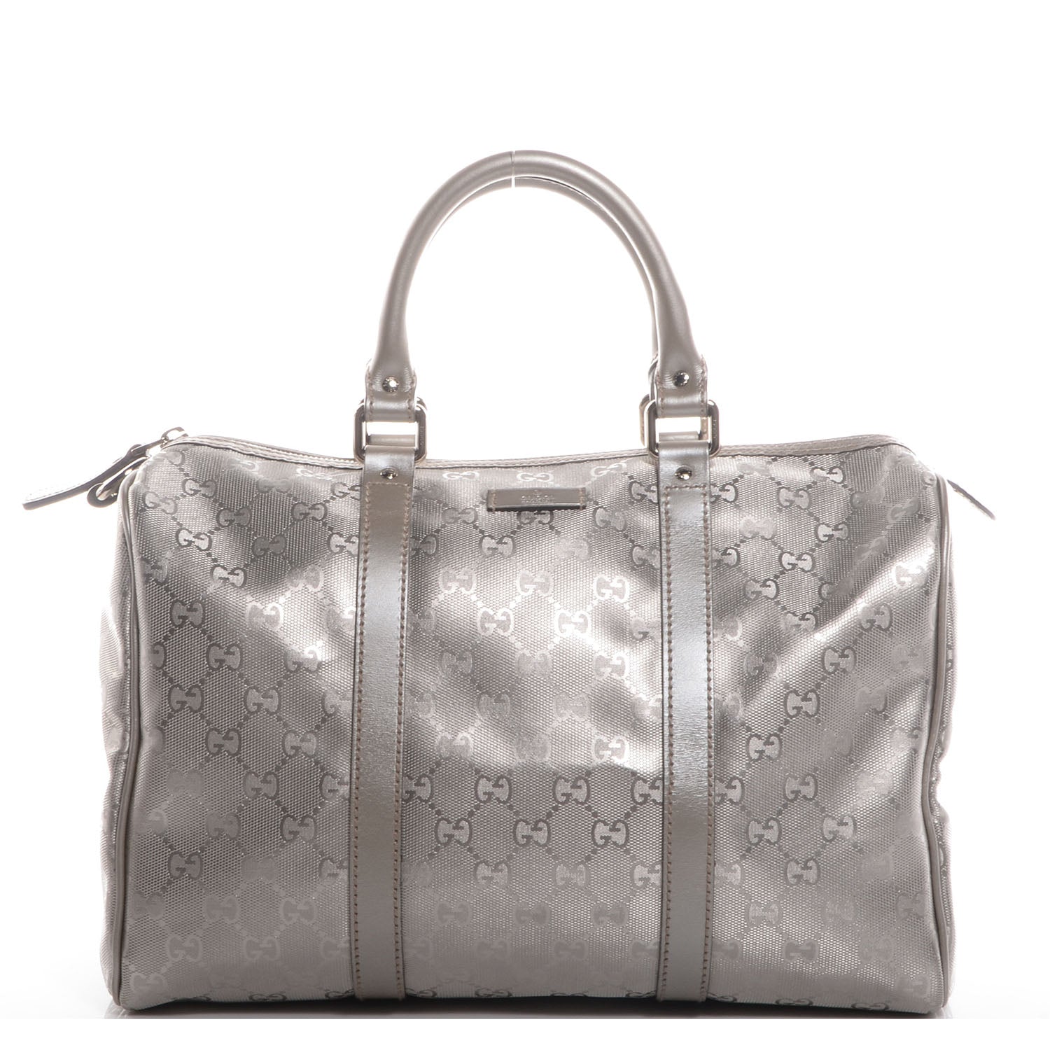 Gucci Imprime Monogram Medium Joy Boston Silver 4 of 17