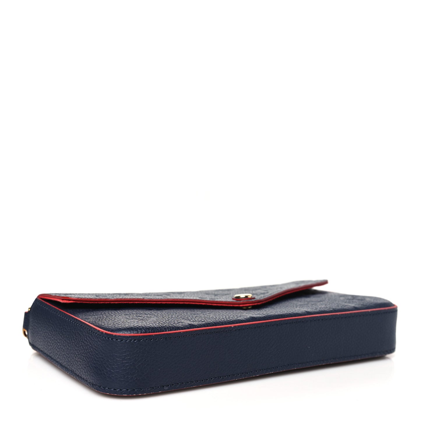 Empreinte Pochette Felicie Chain Wallet Marine Rouge