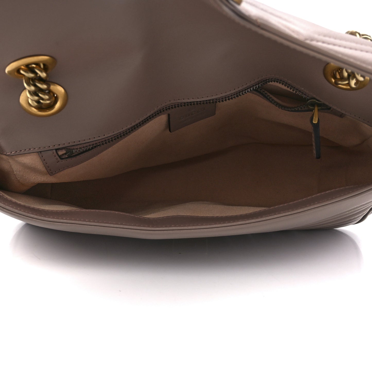 Calfskin Matelasse Small GG Marmont Shoulder Bag Porcelain Rose