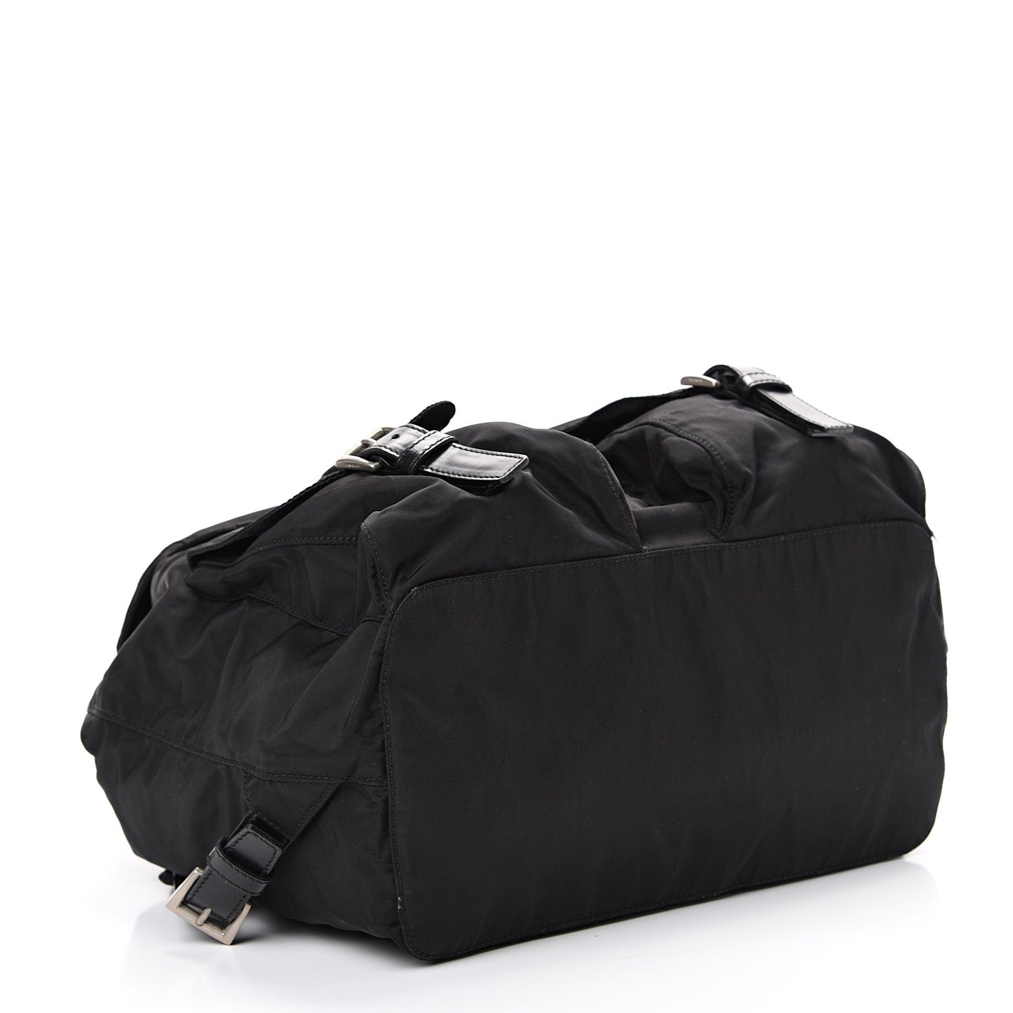Nylon Vela Medium Backpack Black