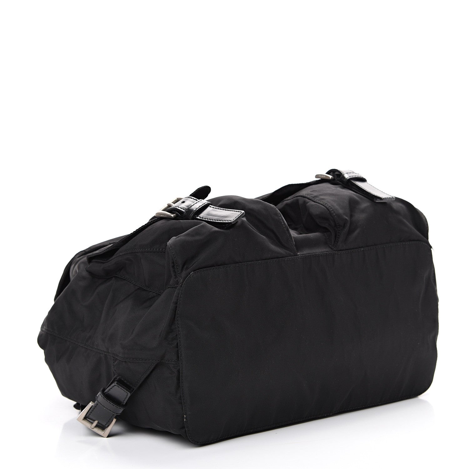 Prada Nylon Vela Medium Backpack Black 3 of 13