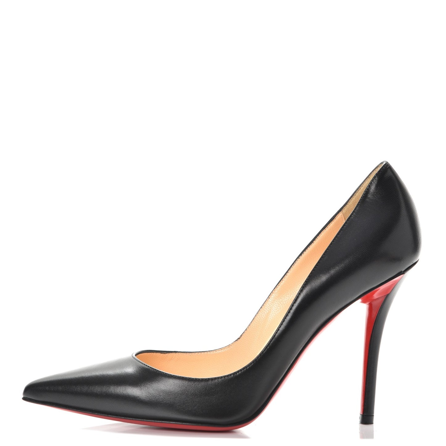 Shiny Nappa Apostrophy 100 Pumps 37.5 Black