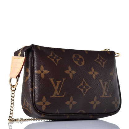 Louis Vuitton Monogram Mini Pochette Accessories 4 of 11