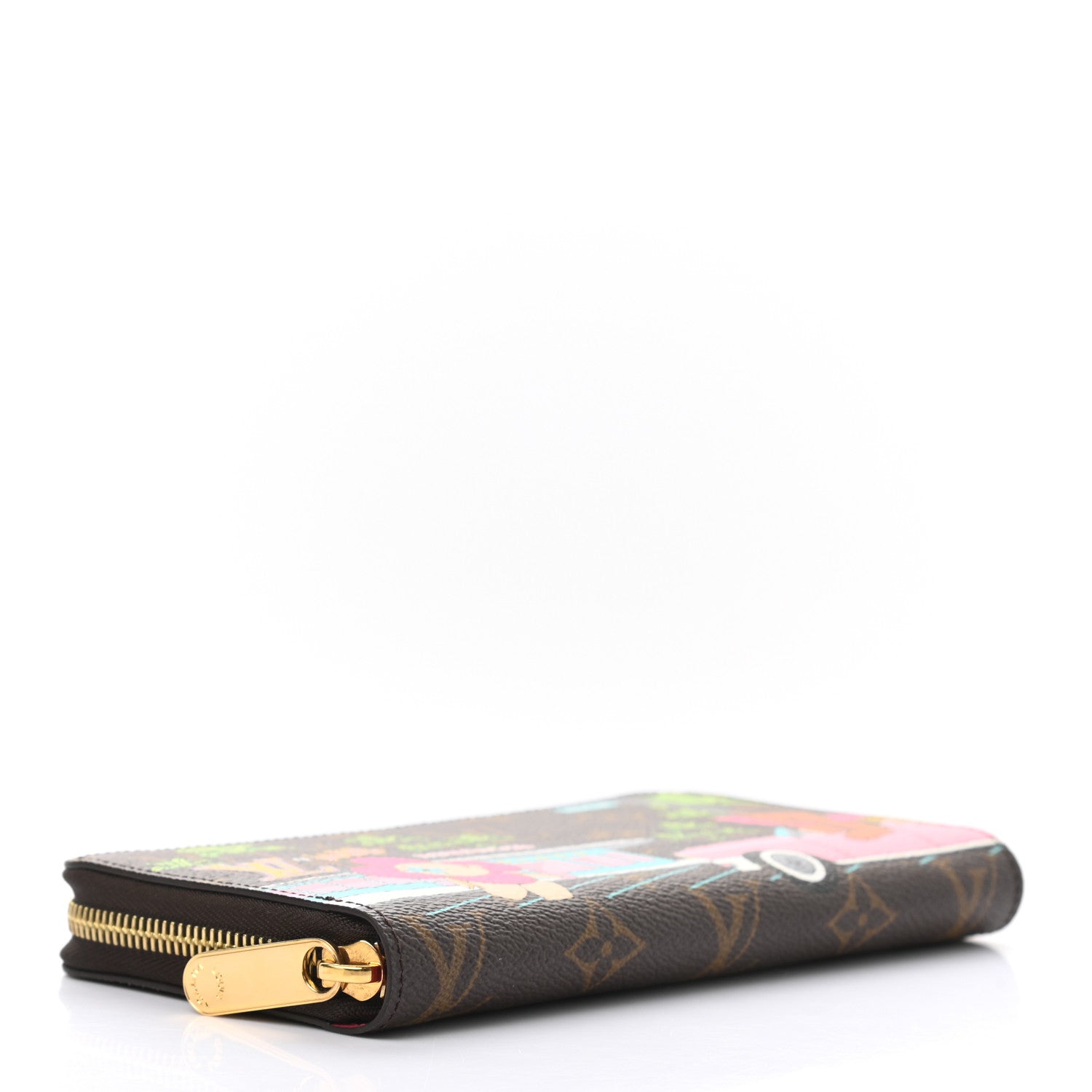 Louis Vuitton Monogram 2021 Christmas Animation Hollywood Zippy Wallet 4 of 6
