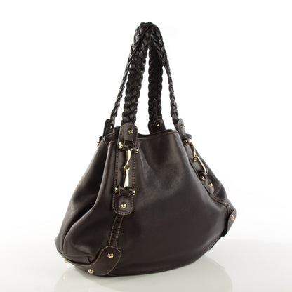 Gucci Calfskin Medium Pelham Shoulder Bag Dark Brown 3 of 7