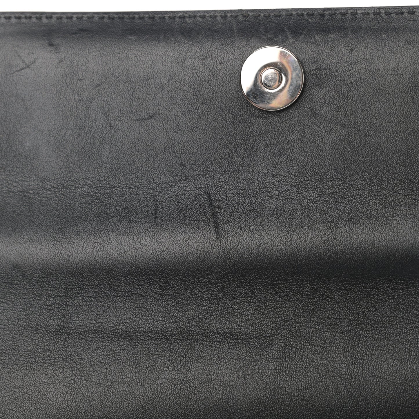Calf Hair Leopard Print Mini PS11 Classic Shoulder Bag Black