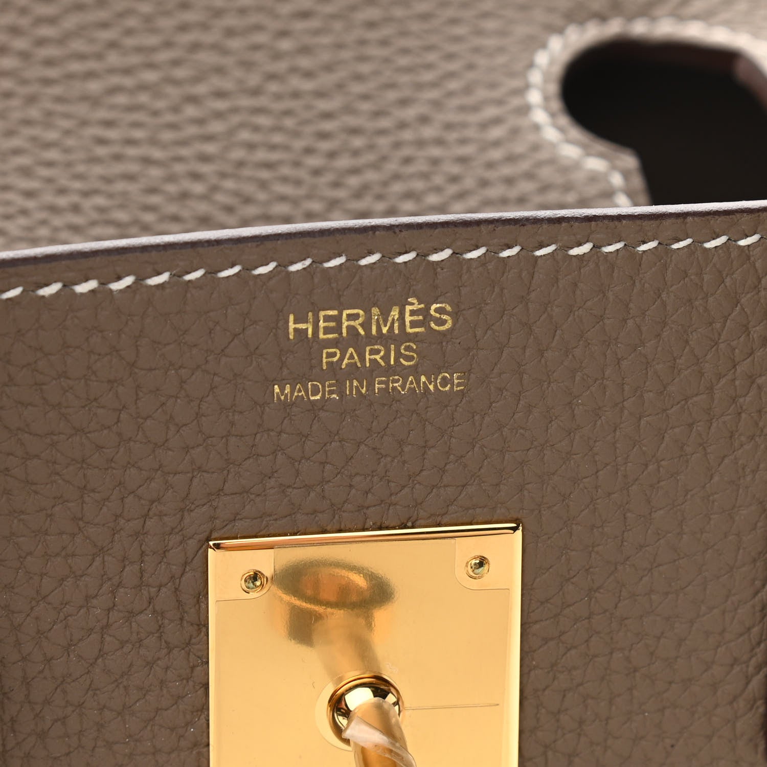 Hermes Togo Birkin 30 Etoupe 6 of 11