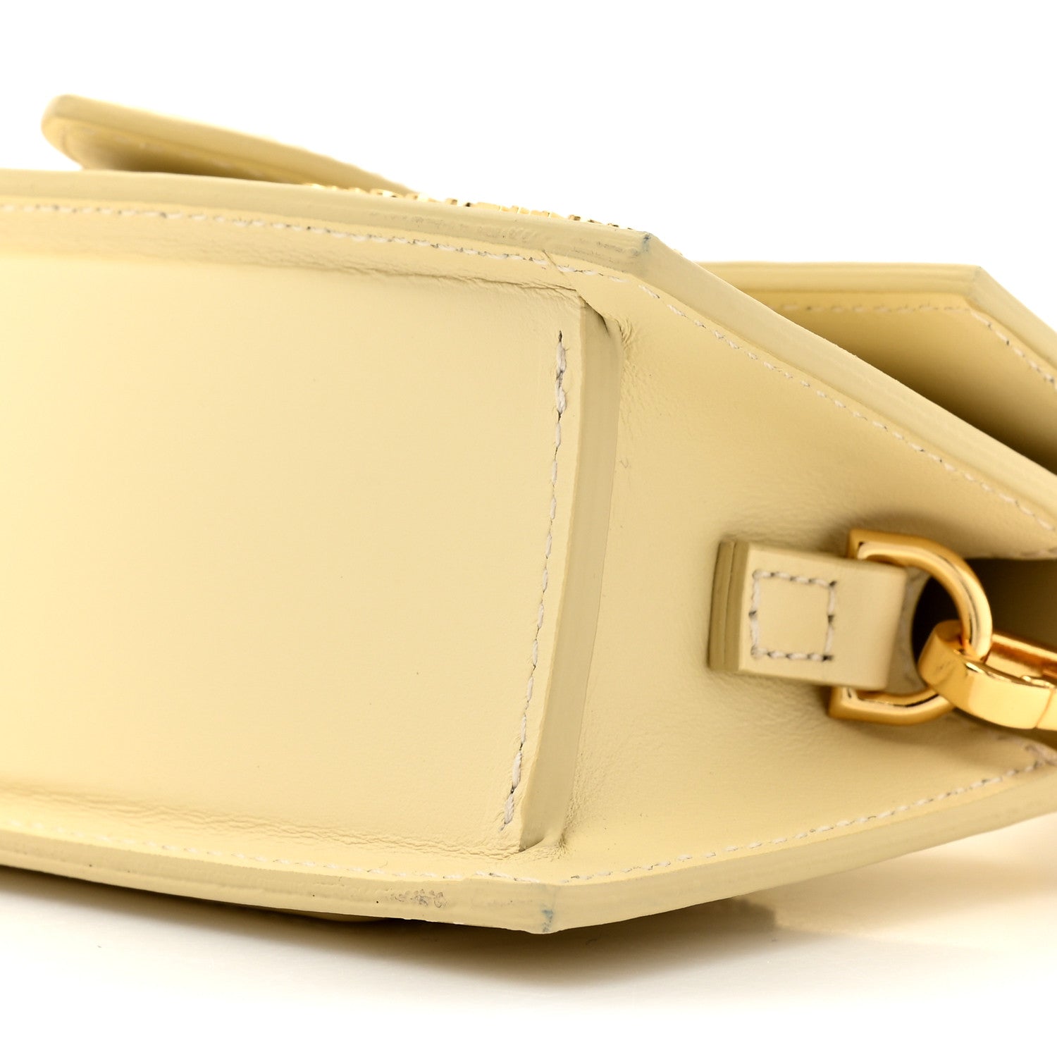 Jacquemus Smooth Calfskin Le Bambino Pale Yellow 8 of 14