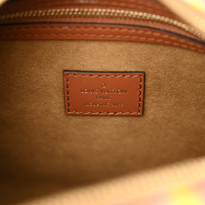 Louis Vuitton Metallic Monogram LV Garden Speedy Bandouliere 25 Gold 6 of 10