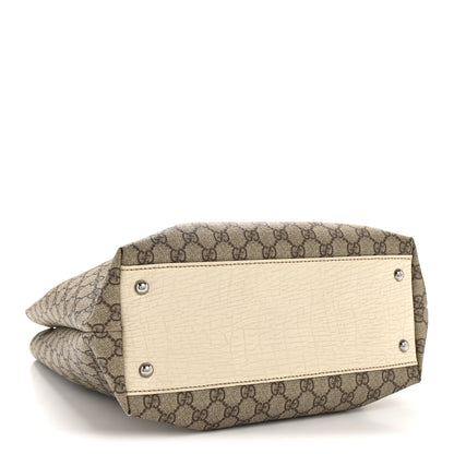 Gucci GG Plus Monogram Small Vertical Tote Off White 4 of 12