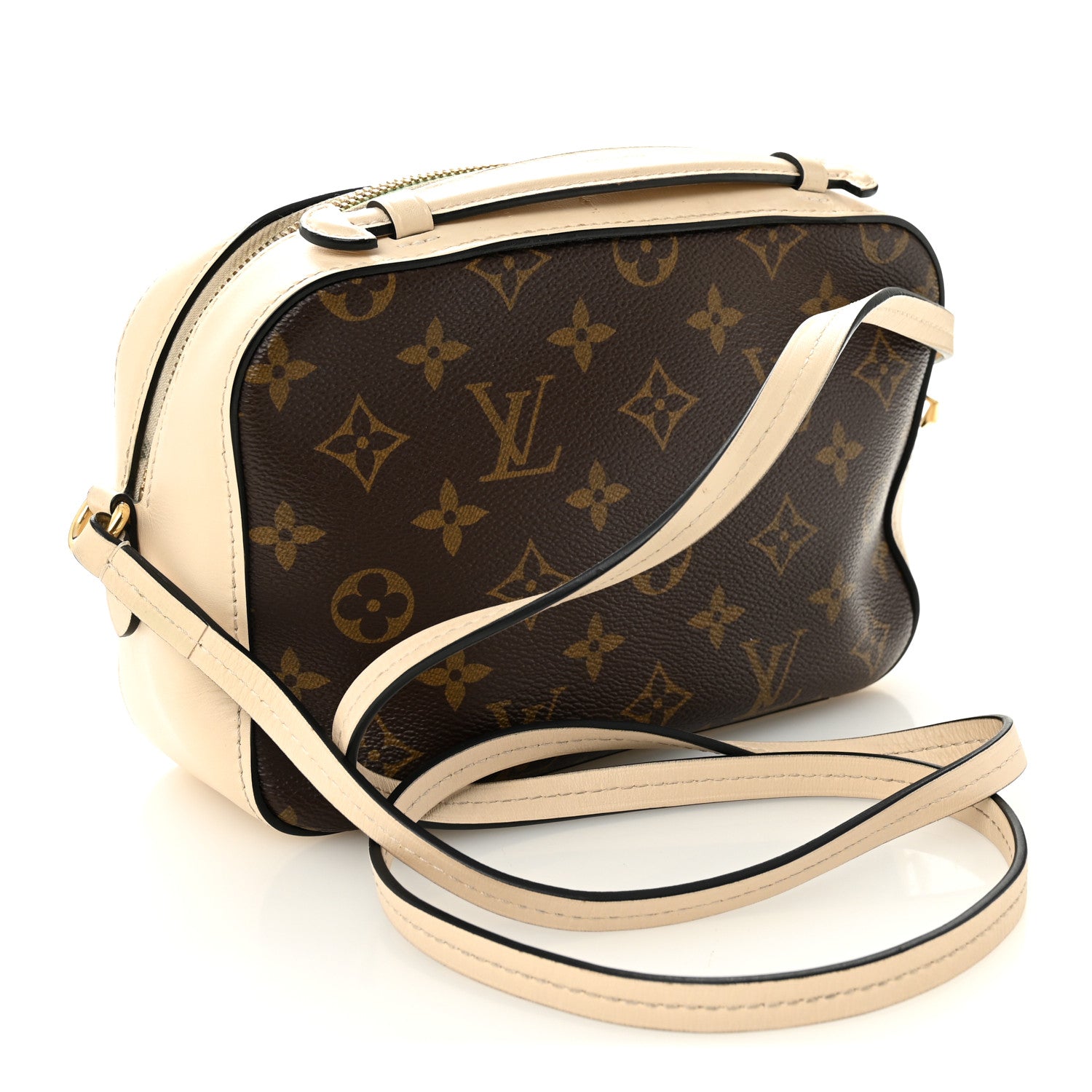 Louis Vuitton Monogram Saintonge Creme 3 of 11