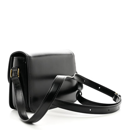 Celine Shiny Calfskin Teen Triomphe Black 3 of 10